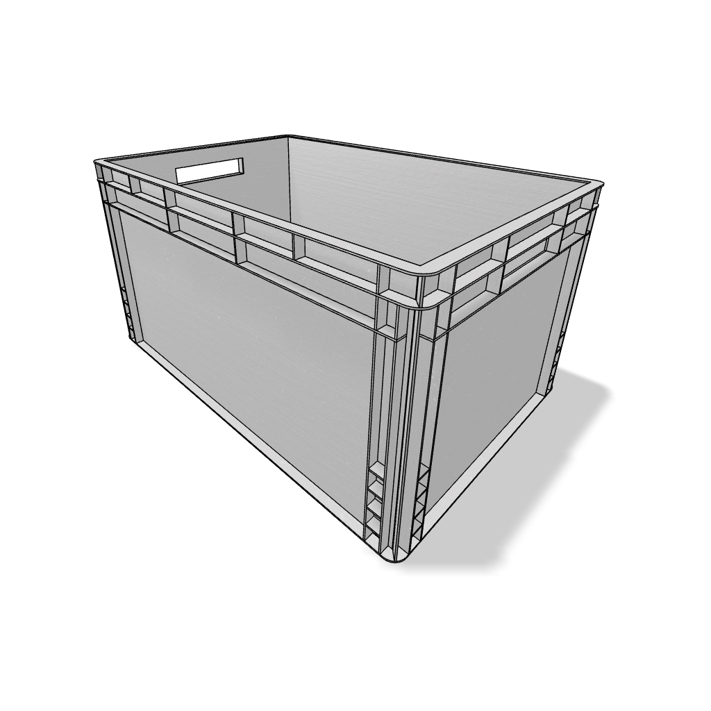 Kunststoffbox 600 x 400 x 320 [mm]